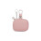 Compact Keyring Wallet For Wireless Earbuds Practical PU-Pink 1