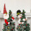 Christmas Tree Topper Plush Santa Claus Snowman Hugging 1