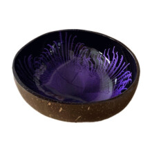 Coconut Bowls for Keys, Candy & Home Decor – Decorative Entryway Storage Bowl, Compatible with Coastal & Boho Themes