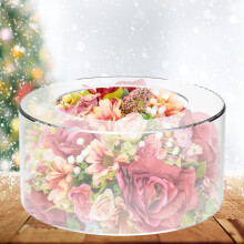 Clear Acrylic Cake Stand Round Reusable Display Riser 5.9