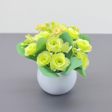 Artificial Flowers for Home Decor – Simulation Dried Flowers, Plastic Bouquet for Dining Table, Living Room & TV Cabinet (Compatible with Home