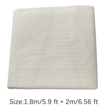 Non-Slip Carpet Pad White Mesh Rug Gripper 150x150cm