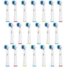 20 vaihdettavaa sähköhammasharjan päätä Braun Oral-B Flexisoft Family EB17A -hammasharjalle