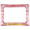 Plastic Birthday Photo Frame Pink Lightweight 1 Pc 1
