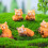Tiny Pandas Mini Resins Pandas Figurine for Garden 4