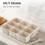 9 Section Storage Container With Secure Top For Spices Snacks 4