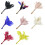 50Pcs Assorted Colored Feather 4-6Inch Natural Craft-color 2