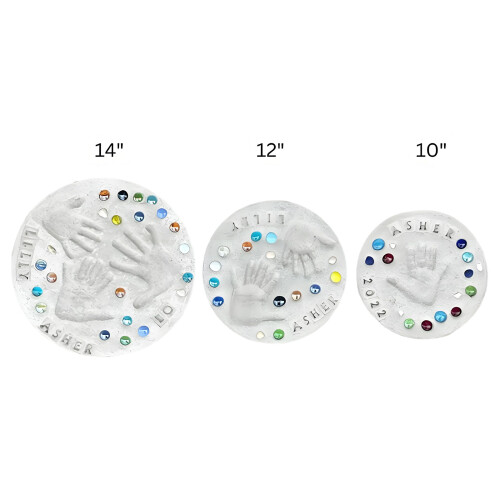 DIY Garden Stepping Stone Crafts Set Molds,Letter-M 1