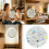 DIY Garden Stepping Stone Crafts Set Molds,Letter-M 3