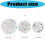 DIY Garden Stepping Stone Crafts Set Molds,Letter-M 4
