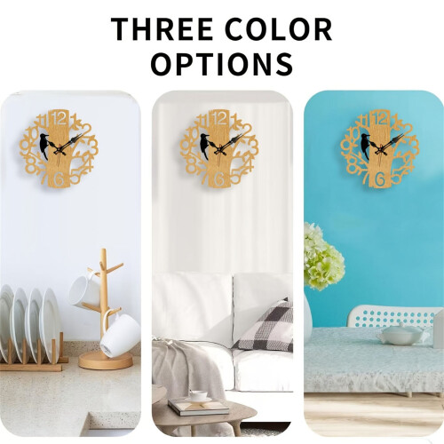 Wall Clock Silents None Ticking Wall Clock Battery Operated-B 2