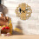 Wall Clock Silents None Ticking Wall Clock Battery Operated-B 5