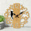 Wall Clock Silents None Ticking Wall Clock Battery Operated-B 6