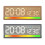 Interactive Music Reactive Color Changing Clock with Time-Gray 3