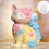 Charm Cats Shape Candle Making Tool met stevige constructie en 6