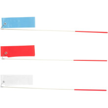 2pcs Rhythmic Gymnastics Ribbons Decor Gradient Dance Ribbon Colorful Dance Ribbons