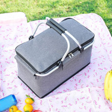 Isolerad kylväska med aluminiumram 30L