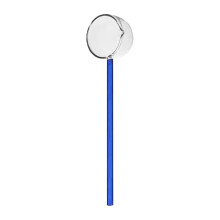 BearHeat Glass Round Soup Spoon with Long Handle – Transparent Borosilicate Mixing Spoon, Compatible with Bars & Banquets