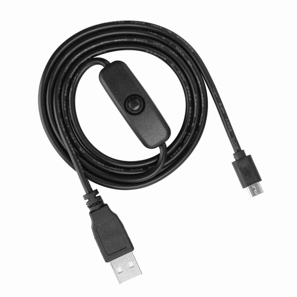 1M Pi Power Cable Micro Usb On/Off Switch 7340572608062