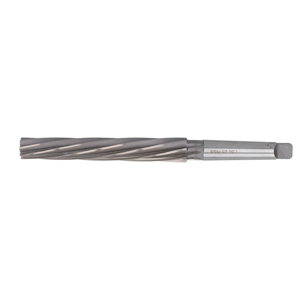 8 Flute HSS Reamer 1:50 Taper Shank 190mm
