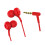 Écouteurs avec Microphone, 3.5Mm, pour PC portable, casque-Rouge 1