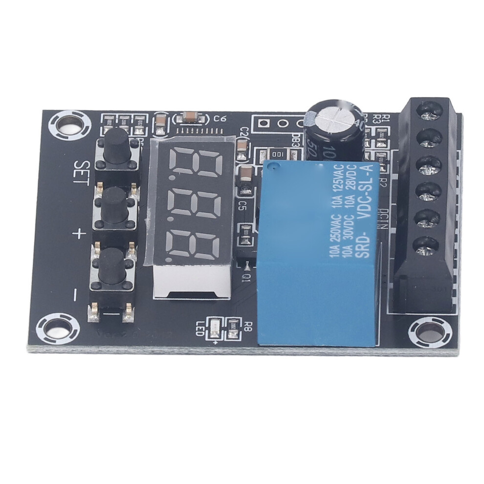 0-99.9V Voltage Detection Relay ON OFF Module 12A