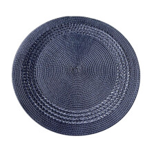 Woven Placemats Solid Navy Insulation Table Mats 4 Pack