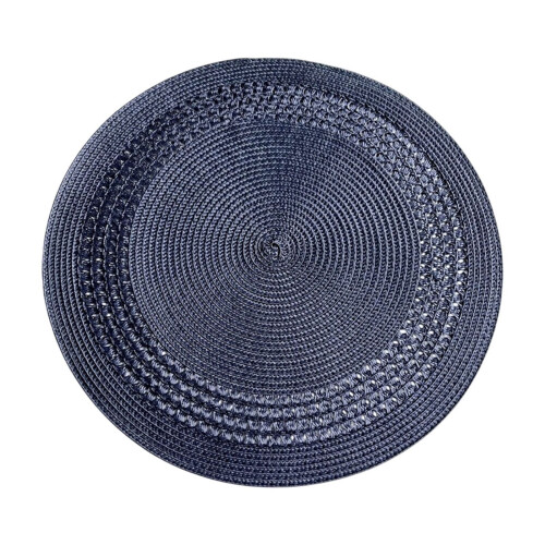 Woven Placemats Solid Navy Insulation Table Mats 4 Pack