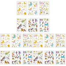 Kindgerechte Sticker Cartoon Tattoo Wasserdichte