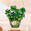 St. Patrick's Day Door Hanger Acrylic Disc 1pc 5