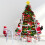 Santa Climbing Rope Ladder Ornament Red 3