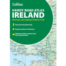 Collins Handy Road Atlas Ireland by Collins Maps Paperback Book