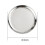 Stainless Steel Dinner Plate 10 Inch 1