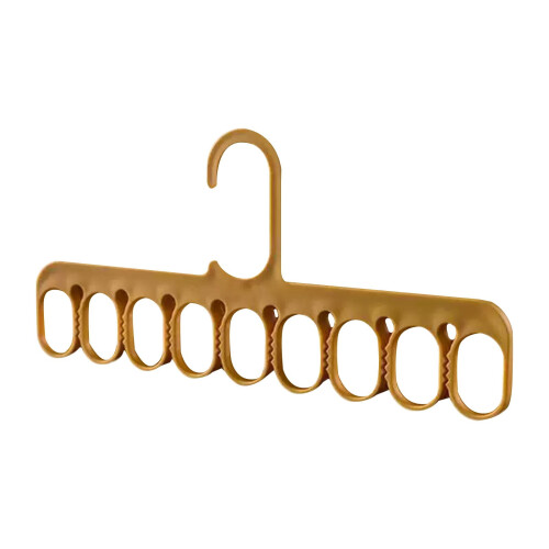 Multi Functional 10 Hole Hanger Bra & Camisole Organizer Saving Closet Storage Hook, 1 coat hanger