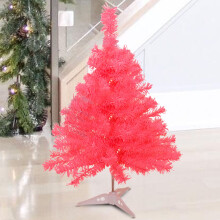 Tabletop Christmas Tree White 60cm Mini Decoration Set