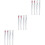 3 Pieces Lip Mask Applicator Makeup Brushes Lipstick Wand Applicators 4