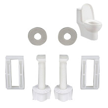 Kit de vis pour abattant de toilette, boulons d'expansion et quincaillerie de fixation