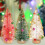 Bureau- en deurdecoratie met kerstboomversiering 1