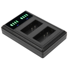 Camera Battery Charger for BLN-1 Battery Black
