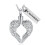 Collier urne funéraire en forme d'aile d'ange pour cendres 1
