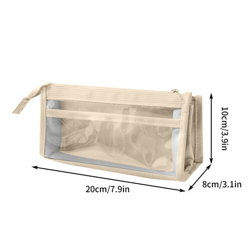Transparent pencil case large capacity minimalist student 1