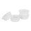 4Pcs Plastic Water Bucket Caps Strong Seal White Replacement Jug Lids 6