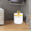 Airtight Storage Jar Clear Plastic 1 pc 5