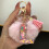 Initial Letter Keychain for Women Bag Charm 1 Pack 4