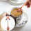 Cat-shaped spoon long handle reusable 1 piece 2