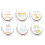Easter Bunny Wooden Coasters 4 or 6 Pack 3