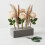 6Pièces Support Mousse Grise Pour Bouquet Décorations DIY 9