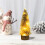 LED Mini Gold Christmas Tree with Lights Battery Powered 2