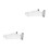 2Pcs Table Saw Protective Dust Cover Transparent Acrylic Safety Shield 6