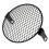 Motorcycle Headlight Grille Cover Black 16cm 1